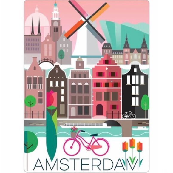 Amsterdam Netherlands 🇳🇱 Magnet - Picture 2 of 2